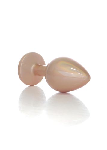 plug jewellery pearl gold plug  clear m na Arena.pl