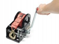 WYCIĄGARKA RĘCZNA KORBOWA PASOWA 1133kg WCIĄGARKA lebiodka przenośna DRAGON