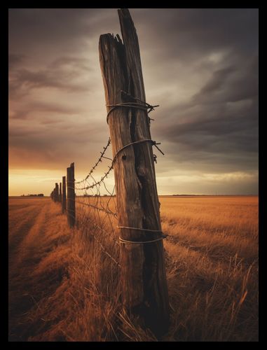 Plakat 30x40cm Zachód na Pograniczu na Arena.pl