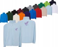 Polar męski zapinany TWÓJ HAFT LOGO GRAFIKA firmowy reklamowy 20 sztuk