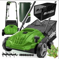 AERATOR WERTYKULATOR ELEKTRYCZNY KOSZ 30L AREATOR WOREK 120L DUZY 32CM XL