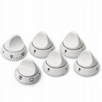 6x pokrętło kurek do kuchenki gazowej Mastercook