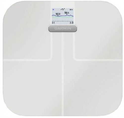 Waga osobowa GARMIN Index S2 max 180kg Biały na Arena.pl