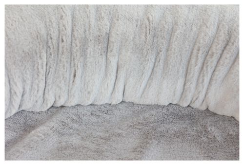 Legowisko dla psa owalne szare M PAW 48x48cm na Arena.pl