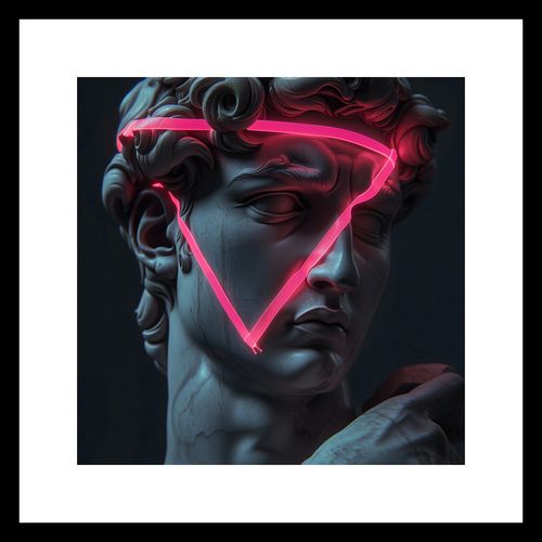 Plakat 20x20cm Neonowy Renesans na Arena.pl