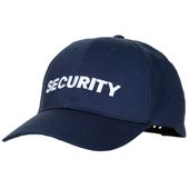 CZAPKA Z DASZKIEM SECURITY NIEBIESKA  MFH