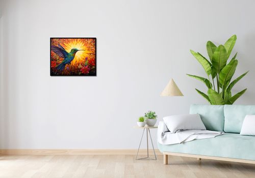 Plakat 60x50cm Koliber Barw na Arena.pl