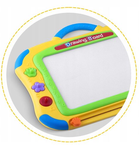 ZNIKOPIS TABLICA MAGNETYCZNA DO RYSOWANIA DLA DZIECI Z RYSIKIEM RICOKIDS na Arena.pl