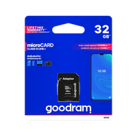 Goodram karta pamięci microSD 32 GB Class 10 UHS-I Adapter SD
