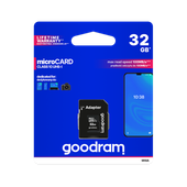 Goodram karta pamięci microSD 32 GB Class 10 UHS-I Adapter SD