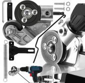 Nożyce do blachy ręczne Adapter do wiertarki adapter do cięcia blachy 15 mm