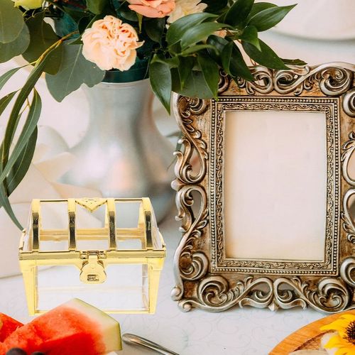 6 SZTUK PLASTIKOWE PUDEŁKO NA SKARBY SKRZYNIA SKARBÓW ETUI SKRZYNIA na Arena.pl