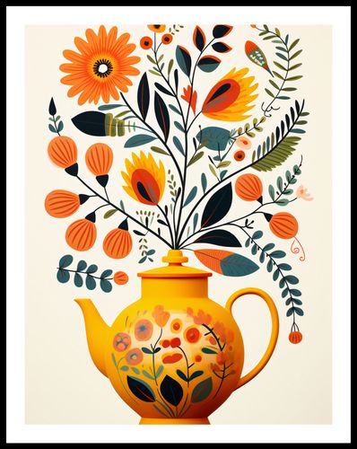 Plakat 50x65cm Bujna Herbata na Arena.pl