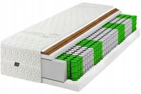 Materac 160x200 KOKOS x2 kieszeniowy H5 twardy pocket CARBON MAX