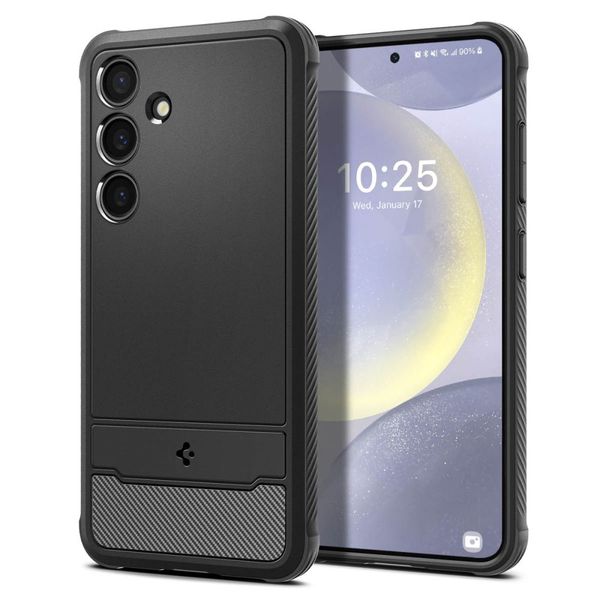 SPIGEN RUGGED ARMOR GALAXY S24+ PLUS MATTE BLACK zdjęcie 1