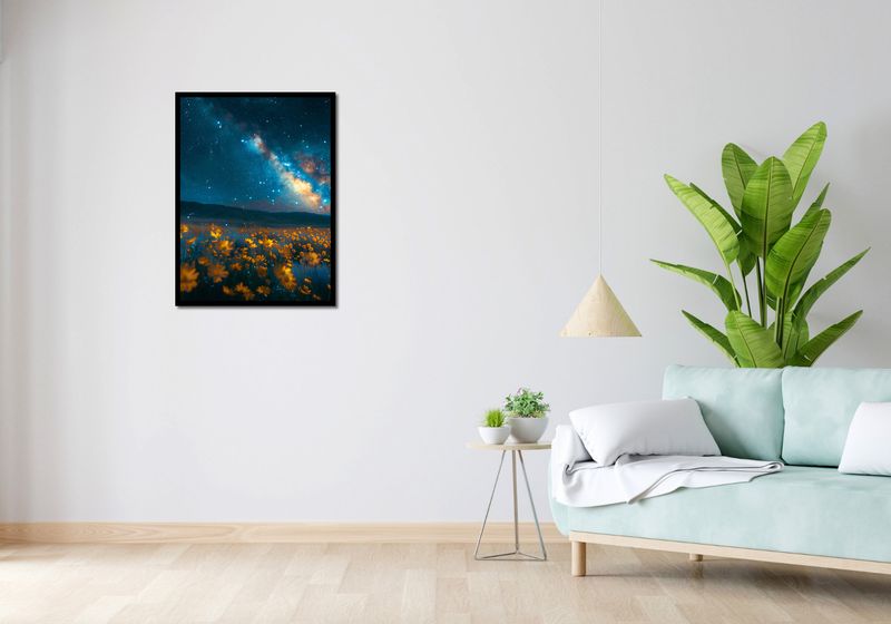 Plakat 60x80cm Nocne Niebiosa zdjęcie 4