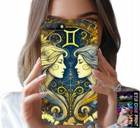 ETUI DO HUAWEI Y6 2018 - ZNAK ZODIAKU, BLIŹNIĘTA ASTRONOMIA CASE