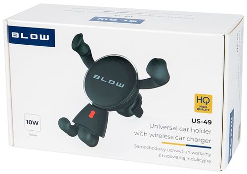 Uchwyt samochodowy z ładowarka indukcyjną Blow US-49 na Arena.pl