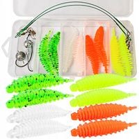 ZESTAW PRZYNĘT TANTA 5,5CM Sahido TANTA IMPULSE PEARL SET 14SZT OKOŃ PSTRĄG