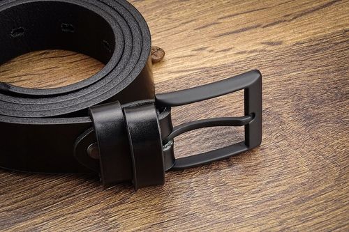 PASEK MĘSKI GRACIO CZARNA KLAMRA KLASYK Skórzany na Arena.pl