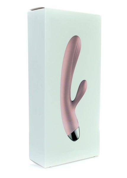 Wibrator-Boss Series-Silicone Vibrator Pink USB 10 Function / Heating zdjęcie 9