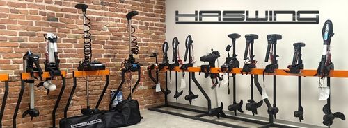 Silnik elektryczny Haswing Osapian 45 lbs 12V kolumna 90cm Strefa ciszy na Arena.pl