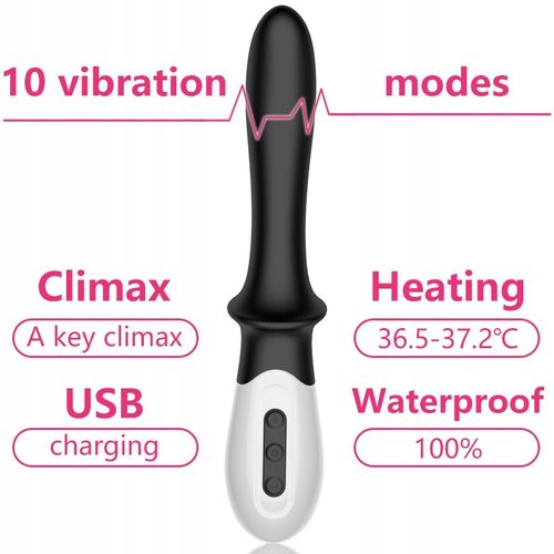 Wibrator-Silicone Prostate / G-spot Massager USB 1 na Arena.pl