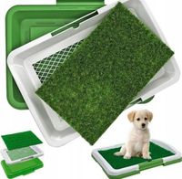 KUWETY TRAWĄ DLA PSA TOALETA SZCZENIĄT MATA DO DUŻA TRAWA SIKANIA KUWETA