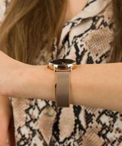 Zegarek damski BOWA Milan Black Rose-Gold Mesh 34 Bowa-MI347-17-167M na Arena.pl
