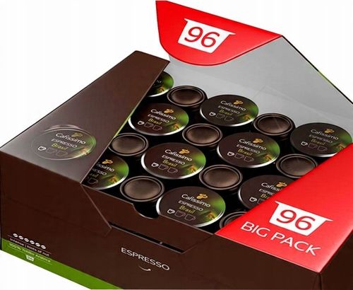TCHIBO CAFISSIMO ESPRESSO BRASIL 96 sztuk BIG PACK na Arena.pl