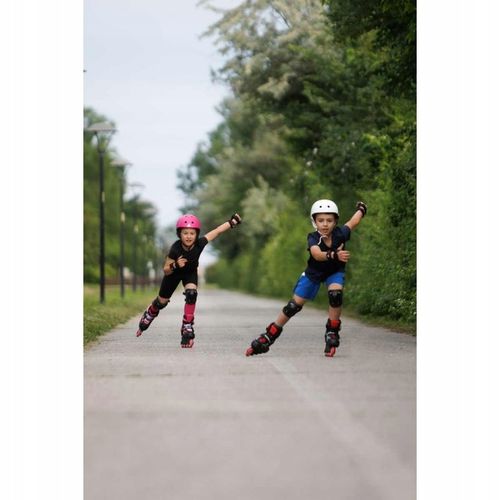 Rolki dziecięce Rollerblade Microblade Jr black/pink 36.5-40.5 EU na Arena.pl