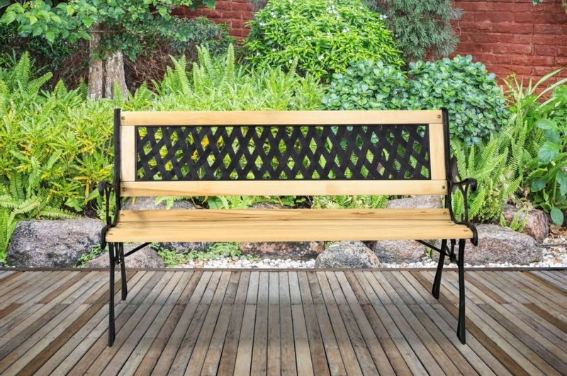 Ławka ogrodowa żeliwna KARO zdjęcie 7