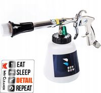 BenBow Tornado Gun Premium Black Pistolet Piorący Plastikową Tuba Szczotka