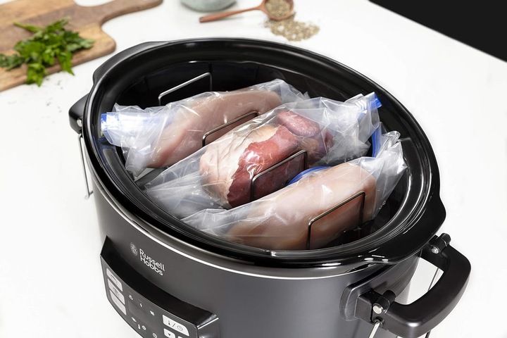 Wolnowar 3w1 Russell Hobbs Slow Cooker 6,5l Slow Cooker, Sous Vide zdjęcie 3