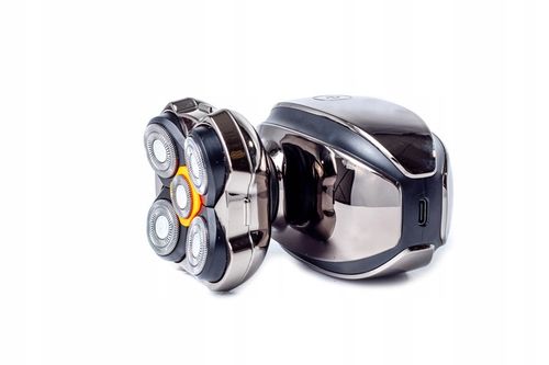 GOLARKA MĘSKA AKUMULATOROWA RIWALL MASZYNKA DO GOLENIA 5D LED USB-C TRYMER na Arena.pl