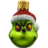Bombka choinkowa szklana: Mini Grinch