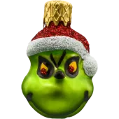 Bombka choinkowa szklana: Mini Grinch
