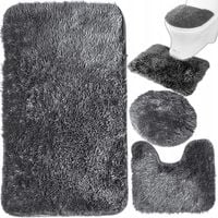 DYWANIK ŁAZIENKOWY ZESTAW 3w1 SZYBKOSCHNĄCY KOMPLET ANTYPOŚLIZGOWY