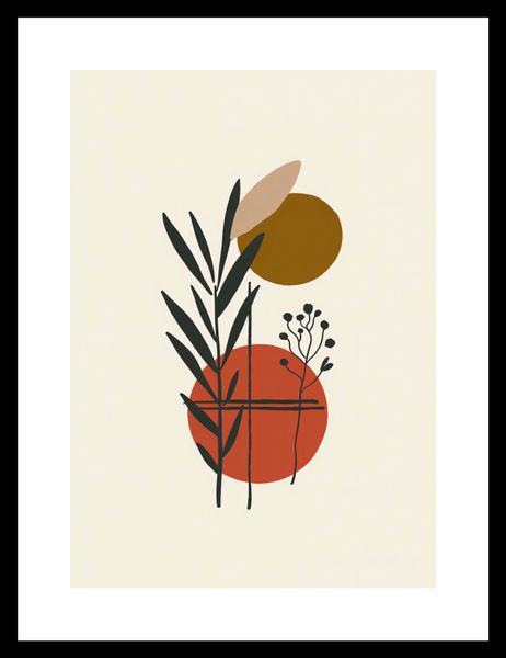 Plakat 21x29,7cm Kontrast w Botanice zdjęcie 3