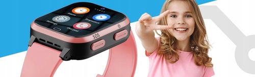 Smartwatch ZEGAREK dla dzieci Forever GPS WiFi 4 Kids Look Me KW-510 na Arena.pl