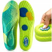 Sulpo wkładki do butów trekkingowych komfortowe przewiewne rozmiar 35