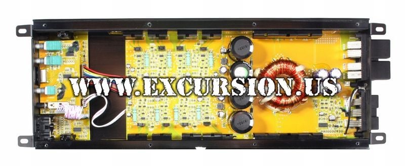 Wzmacniacz Excursion 4 kanały Mostek 800W zdjęcie 4