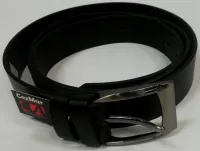 pasek skórzany męski cezmar - elegancja i styl w kolorze czarnym