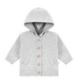 Bluza z kapturem szara 80