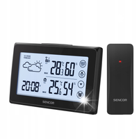 Stacja Pogodowa Zegar Budzik Sencor SWS 2850 LCD