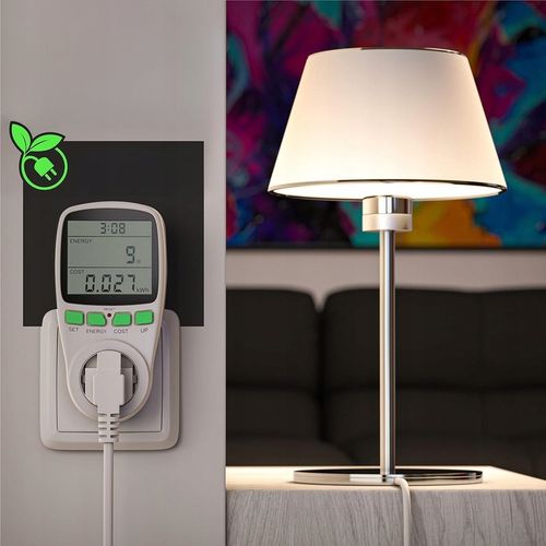 PRECYZYJNY MIERNIK LICZNIK ZUŻYCIA ENERGII POBORU PRĄDU WATOMIERZ na Arena.pl