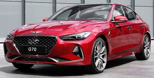 HYUNDAI GENESIS G70 SEDAN - Listwy CHROM na drzwi boczne chromowane na Arena.pl