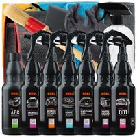 ADBL DUŻY ZESTAW KOSMETYKÓW DO CZYSZCZENIA AUTA Z TORBĄ DETAILING PREZENT