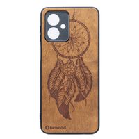 drewniane etui bewood do motorola g54 5g łapacz snów imbuia
