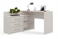 Biurko prostokątny TopEshop 120 x 50 x 76 cm kaszmir